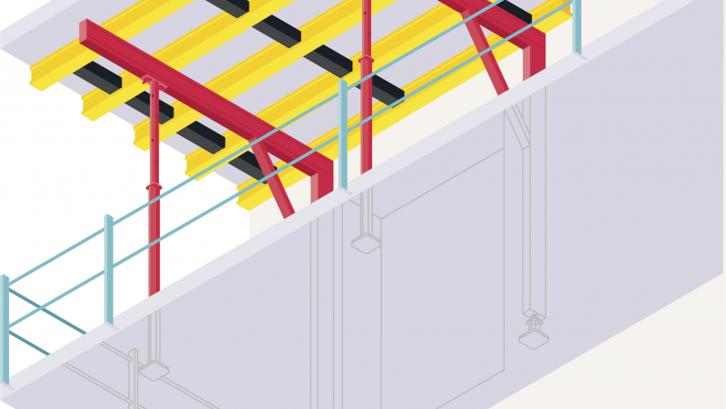 Construire des balcons béton avec des plateaux coffrants