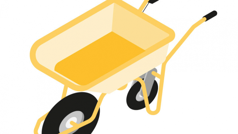 Transporter des charges avec une brouette ergonomique de type roller