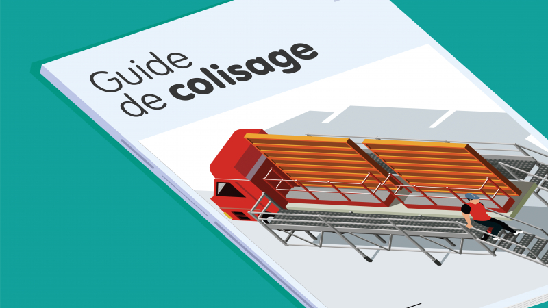 Transport par route : un guide consacré au conditionnement, au colisage et à l’arrimage des matériels
