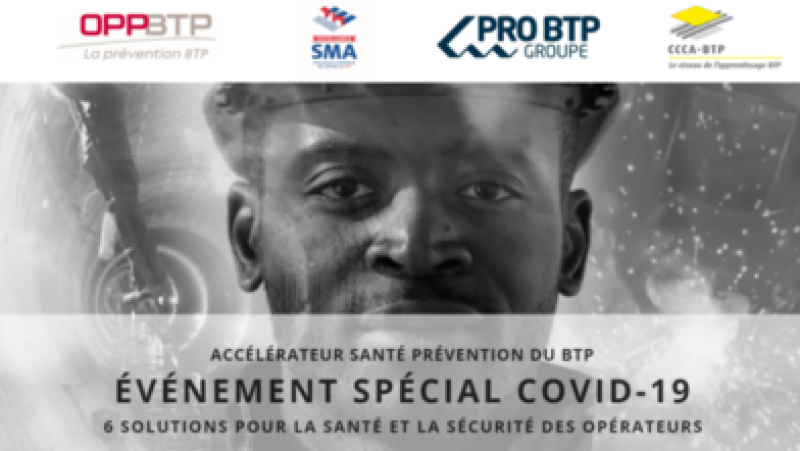 Covid-19: des start-up imaginent des solutions innovantes pour la santé et la sécurité des opérateurs