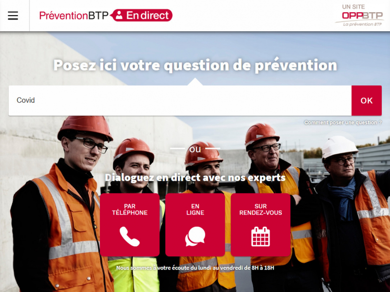 Covid-19 dans le BTP : les questions que vous vous posez