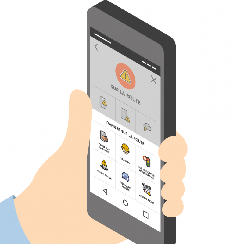 Signaler facilement des chantiers routiers grâce à l'application Waze