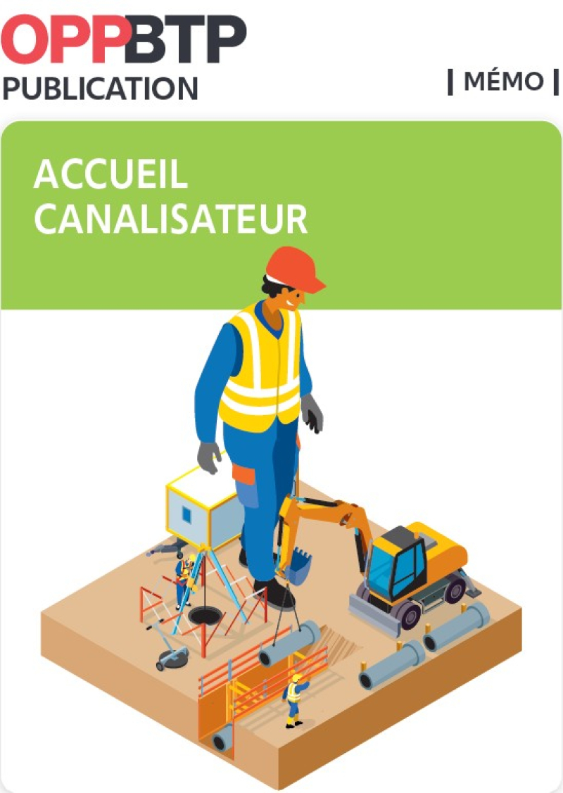 Accueil sur un chantier de canalisations - Mémo