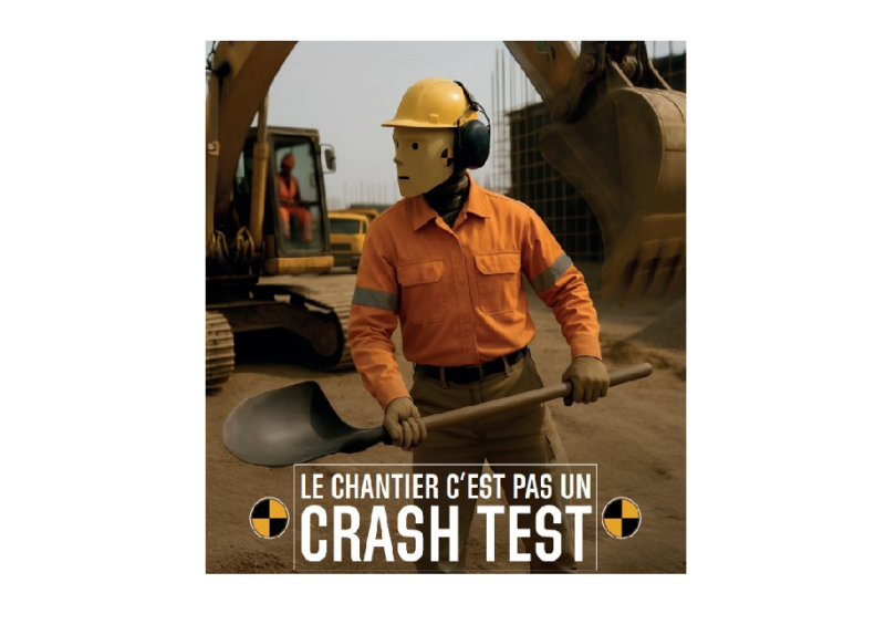 Prévention du risque heurt engin-piéton : l’OPPBTP lance une campagne nationale en 2026