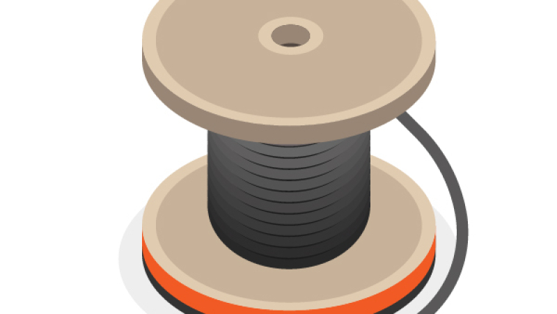 Faciliter les tirages de câble avec un dérouleur repliable