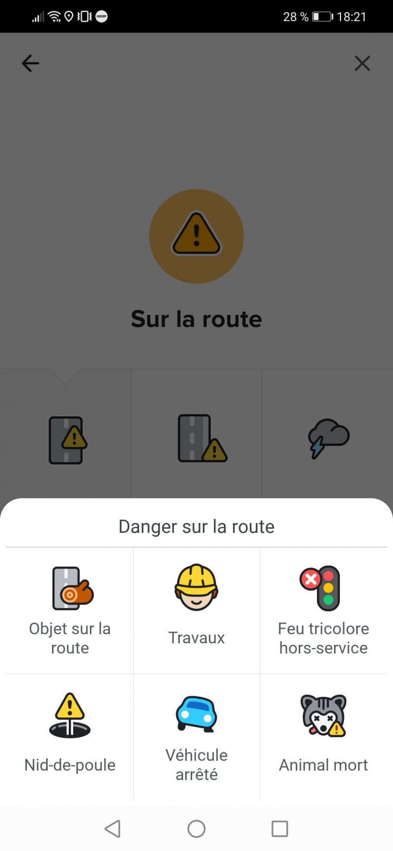 Appli Waze