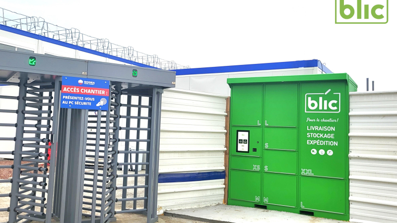 La box Blic simplifie la logistique des petites livraisons sur les chantiers