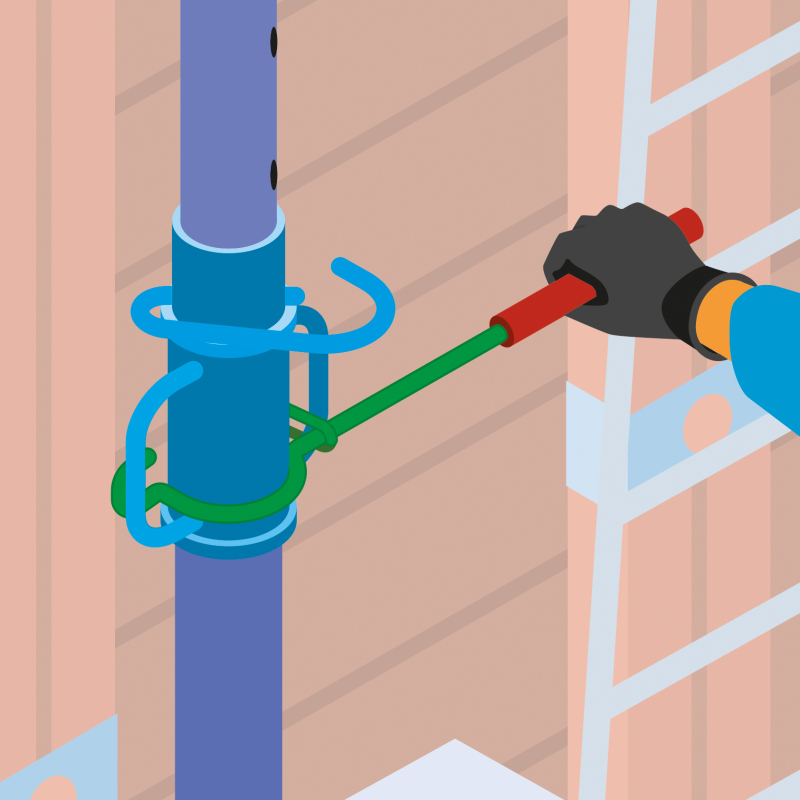 S5791 - Clef de serrage étais