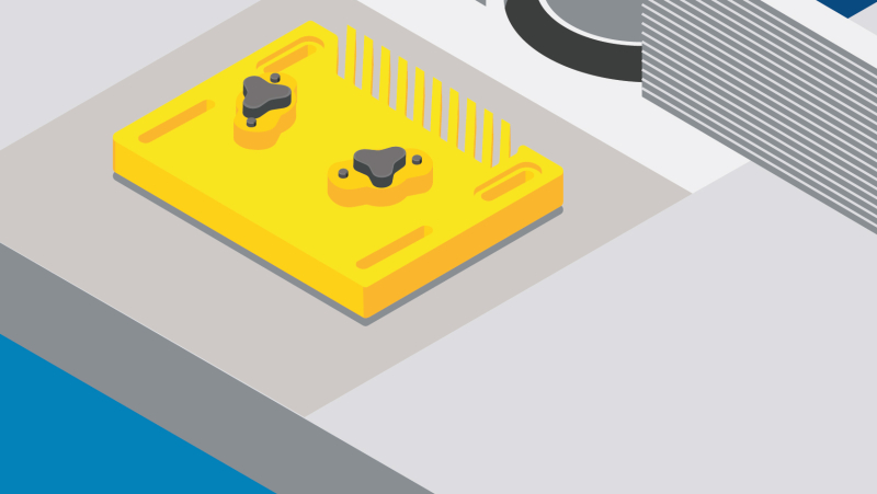 Un guide magnétique pour faciliter les travaux d'usinage de pièces de bois