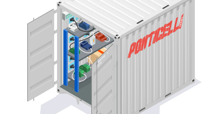 Un container pour sécuriser le chargement des batteries