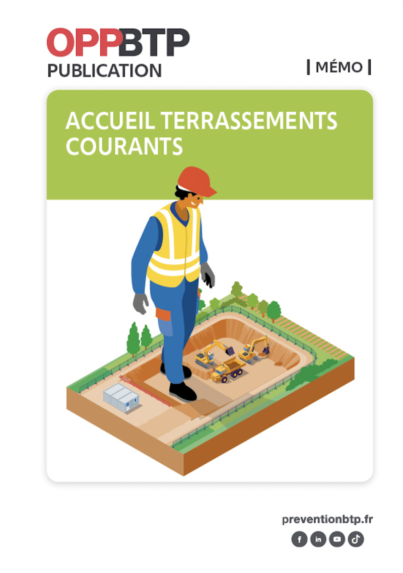 Accueillir sur un chantier de terrassement