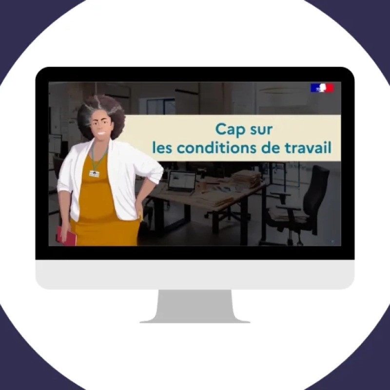 Cap sur les conditions de travail, le nouveau jeu en ligne de l’Anact