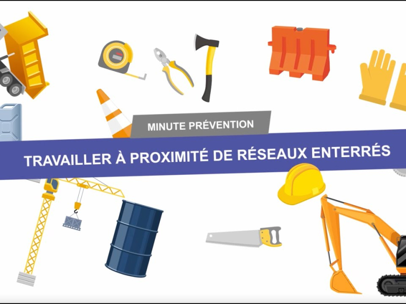 Travaux à proximité des réseaux enterrés