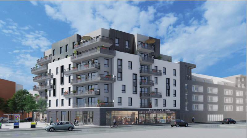 Transformation du quartier Clairmarais à Reims : à chantier exigu logistique pointue