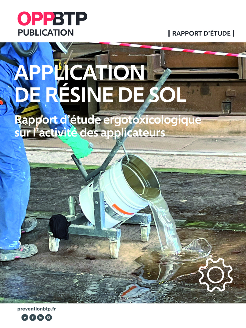 Rapport d’étude ergotoxicologique sur l’activité des applicateurs de résine de sol