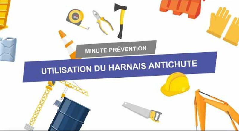 Utilisation sécurisée du harnais antichute