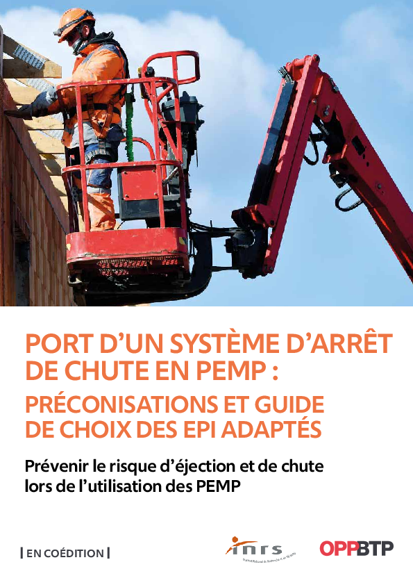 Prévenir le risque d'éjection et de chutes lors de l'utilisation des PEMP avec des EPI adaptés