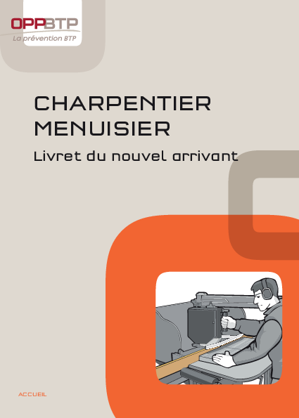 Charpentier Menuisier - Livret du nouvel arrivant