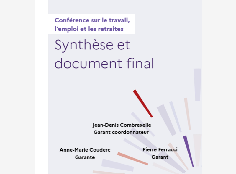 Conférence sur le travail, l'emploi et les retraites : ce que contient le document final