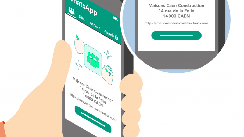 Un groupe WhatsApp pour suivre ses chantiers de maisons individuelles