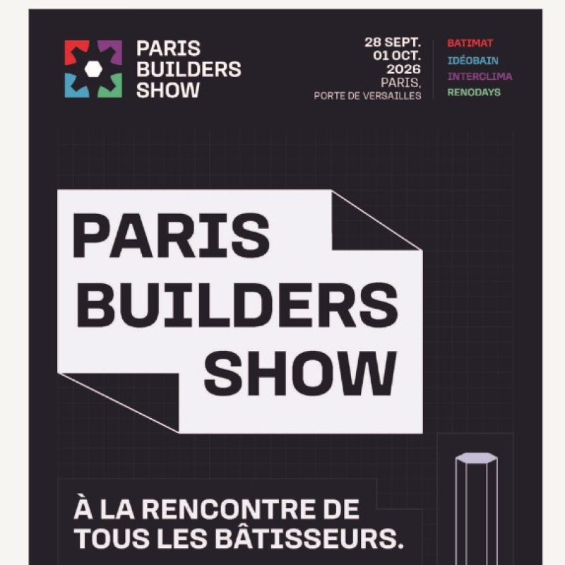 Le Mondial du Bâtiment devient Paris Builders Show pour son édition 2026