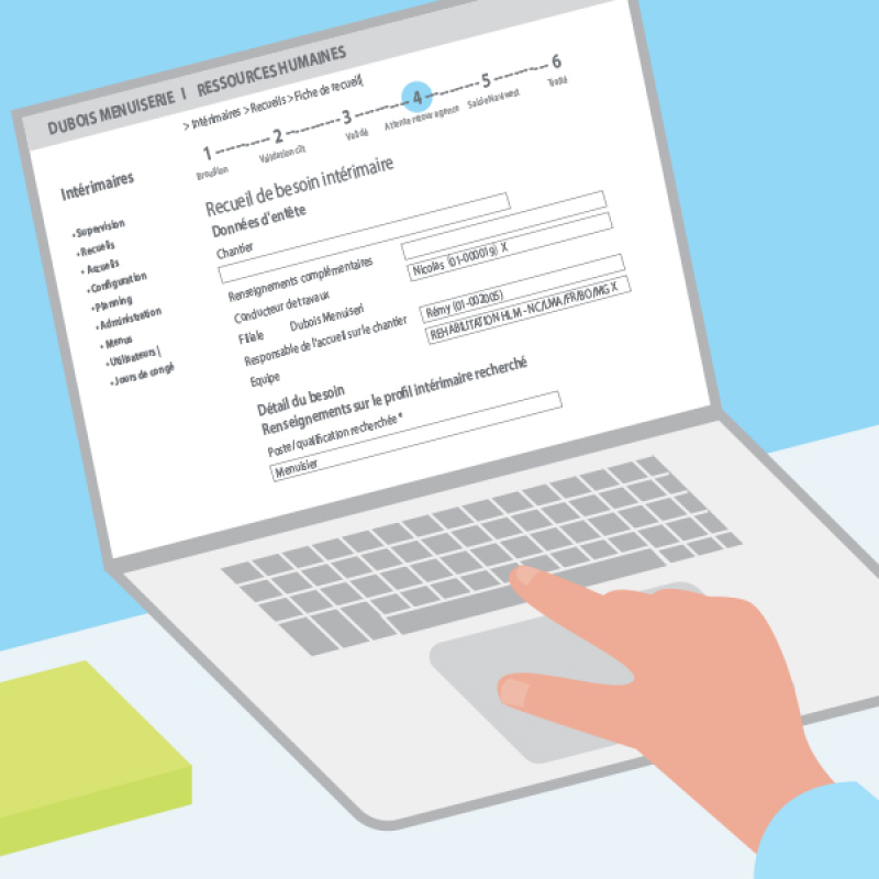 Sécuriser le recours aux intérimaires avec un logiciel sur mesure