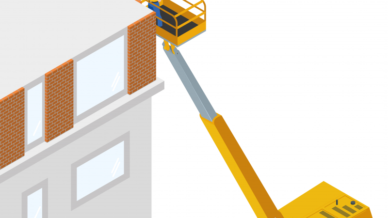Sécuriser les travaux en hauteur avec une nacelle télescopique
