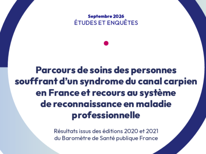 Syndrome du canal carpien : pourquoi la reconnaissance en maladie professionnelle reste l’exception&nbsp;
