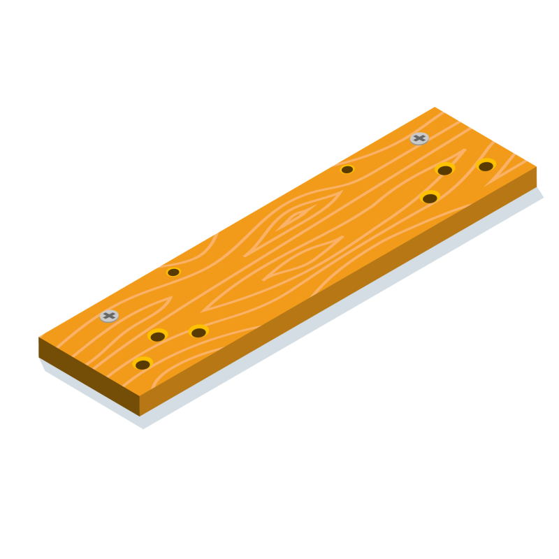 Faciliter la pose de serrures grâce à un gabarit de perçage