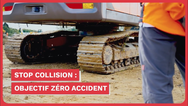 Stop Collision : la pelle intelligente qui évite les accidents entre engins et piétons