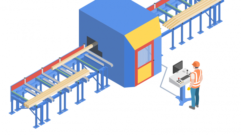 Fabriquer des charpentes avec un centre de découpe informatisé