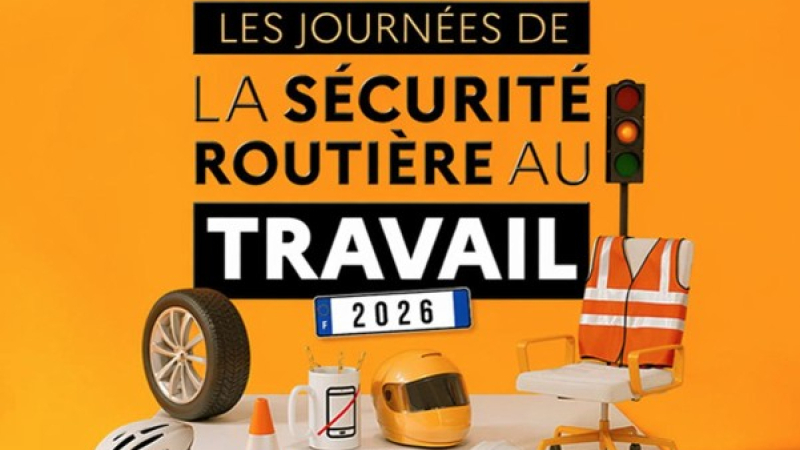 Sécurité routière au travail : des journées dédiées du 18 au 22 mai