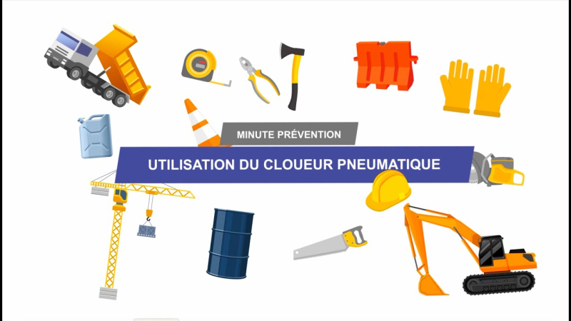 Comment Travailler en Sécurité avec un cloueur sur son chantier ?
