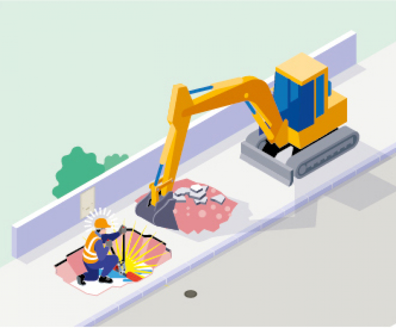 Électrocution au cours d'un dépannage