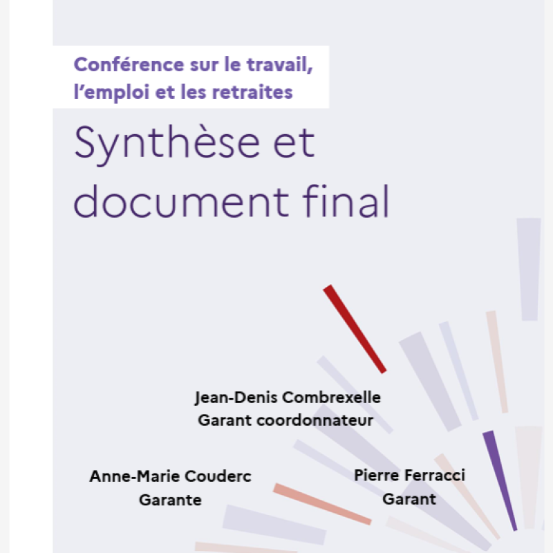 Conférence sur le travail, l'emploi et les retraites : ce que contient le document final