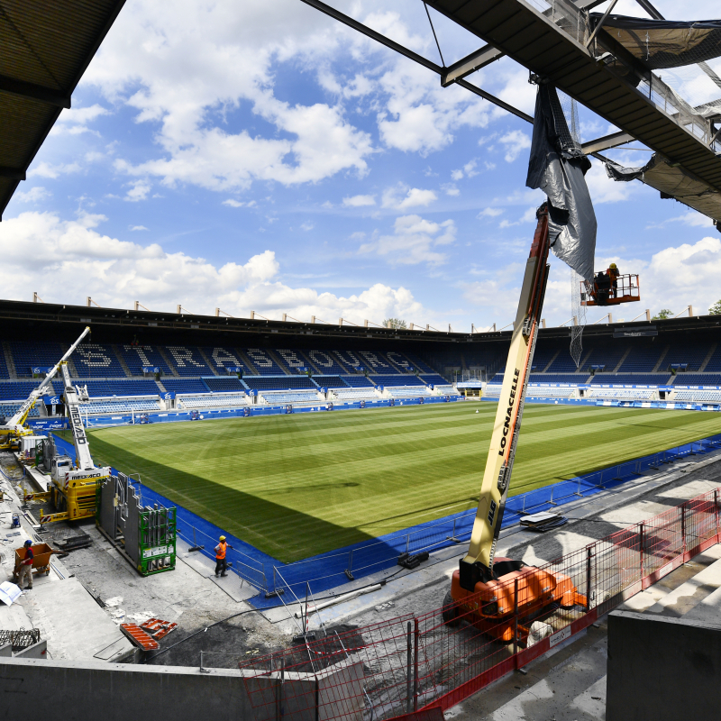 Grâce au phasage, comment articuler la rénovation d’un stade en activité