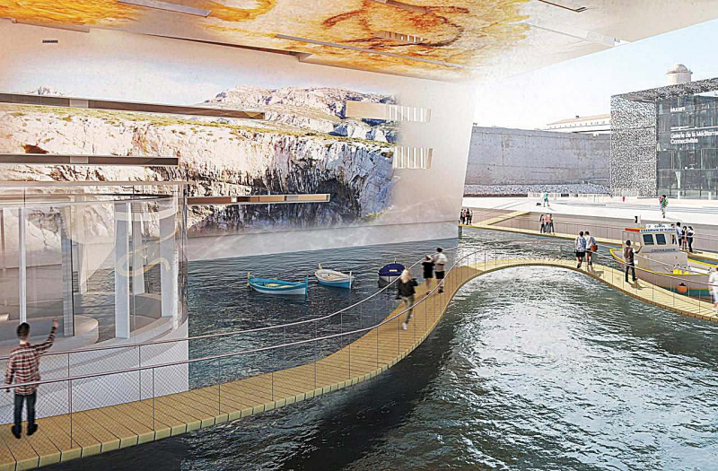 Réplique de la grotte Cosquer à Marseille : en immersion dans un chantier technique et artistique inédit