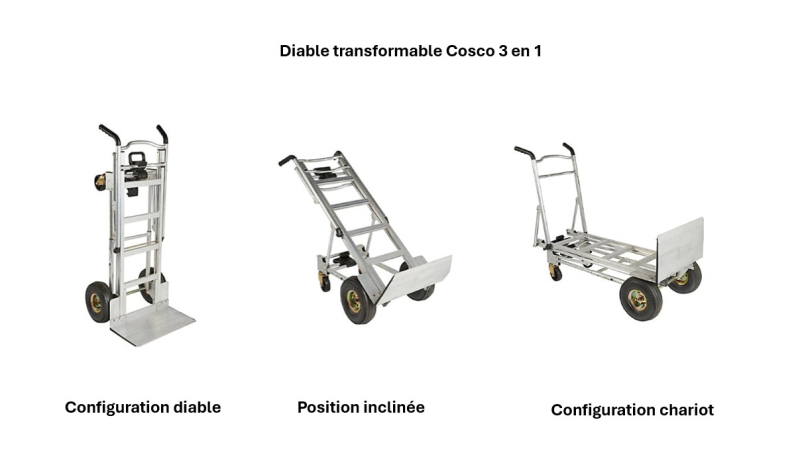 Diable Cosco 3 en 1