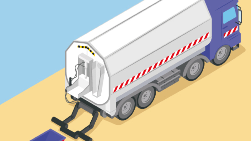 Une benne calorifugée pour optimiser le transport d'enrobés