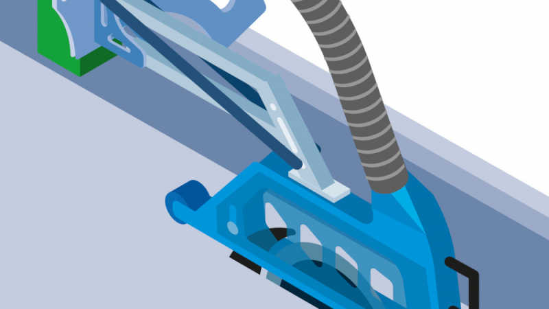 Des capes de protection pour scier sans poussière