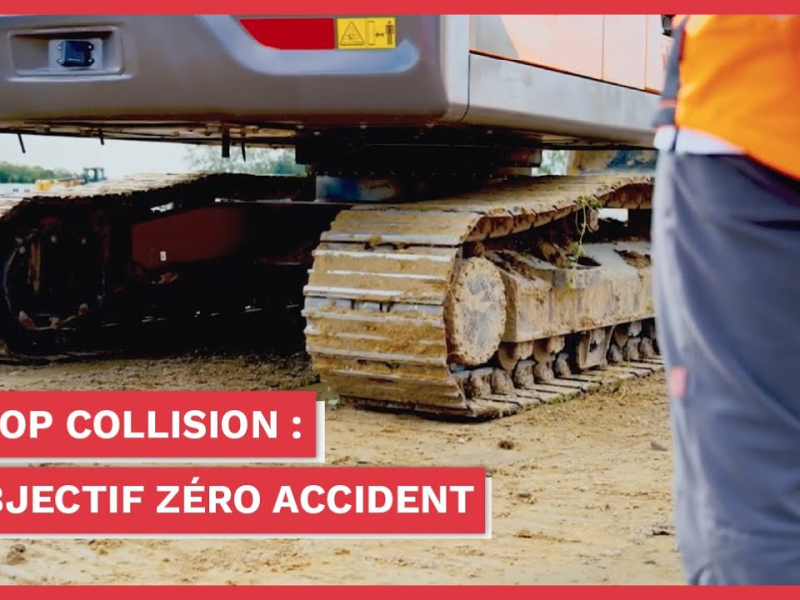 Stop Collision : la pelle intelligente qui évite les accidents entre engins et piétons