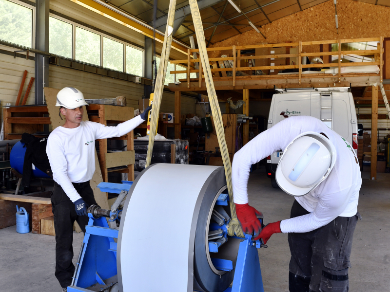 Pour l'entreprise Py Elias, travailler en sécurité, c'est aussi la garantie du travail bien fait