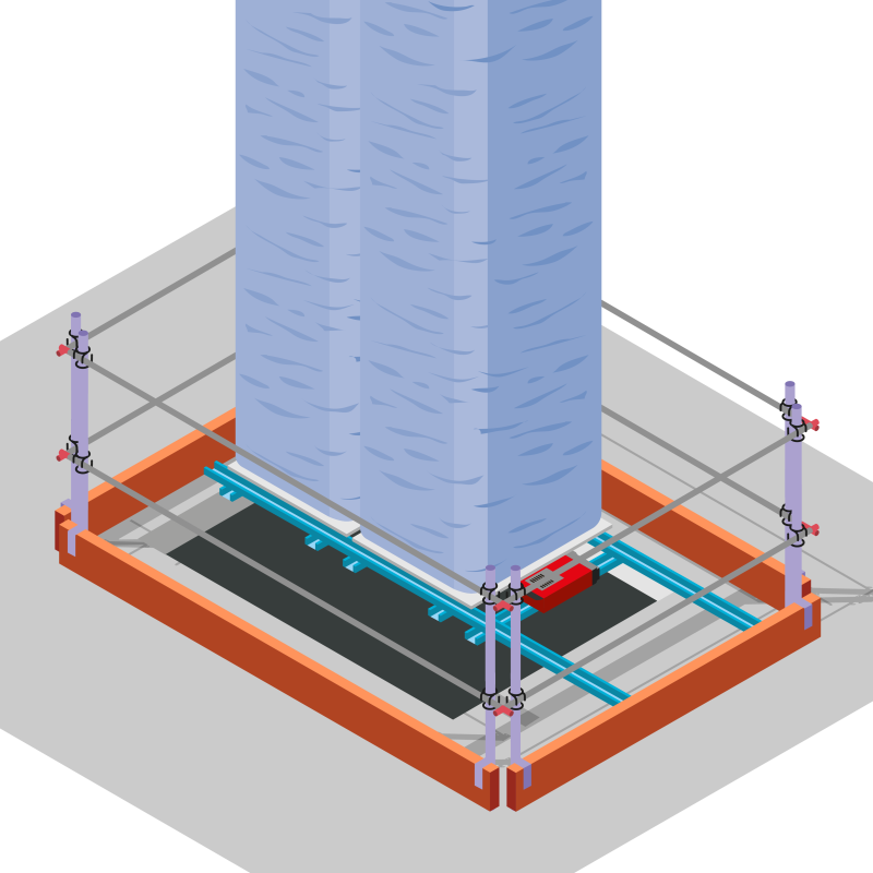 Calfeutrement de trémie : prévention des TMS