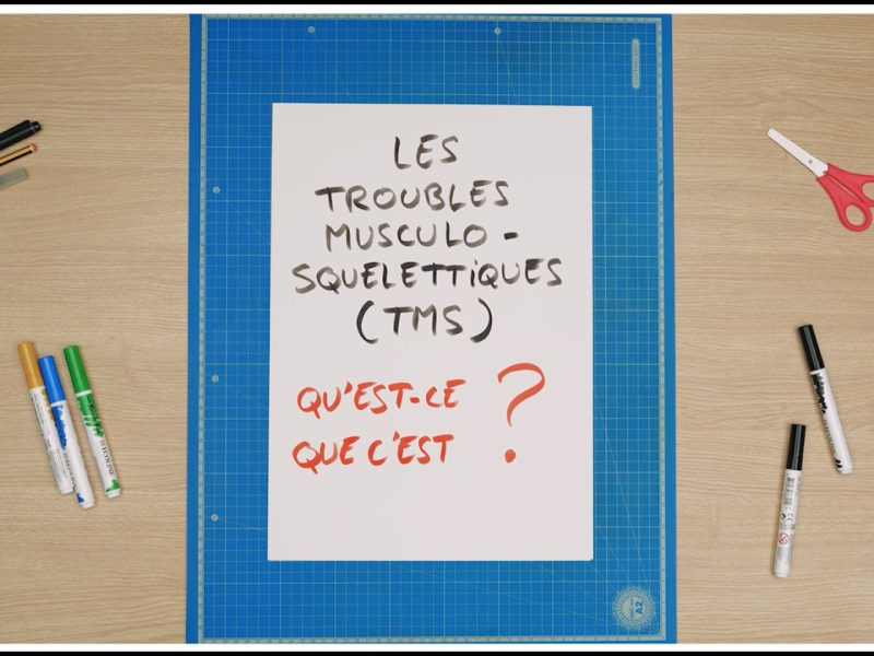 Mal de dos, tendinites, canal carpien : les TMS, premier risque dans le BTP