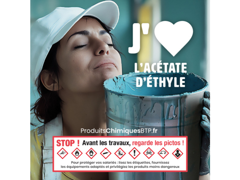 Produits chimiques dans le BTP : une campagne de prévention inédite