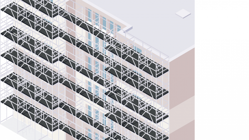 Façade : mettre en place un chantier zéro carbone