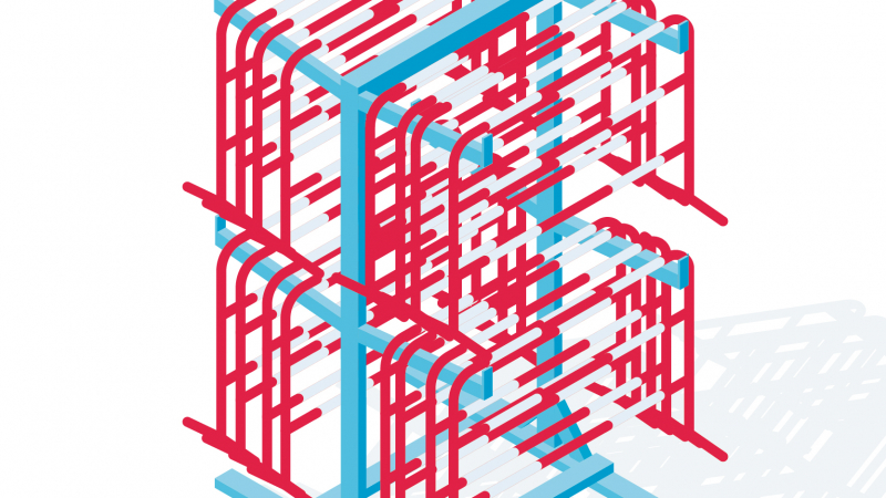 Ranger et transporter facilement les barrières de chantier avec un rack de stockage