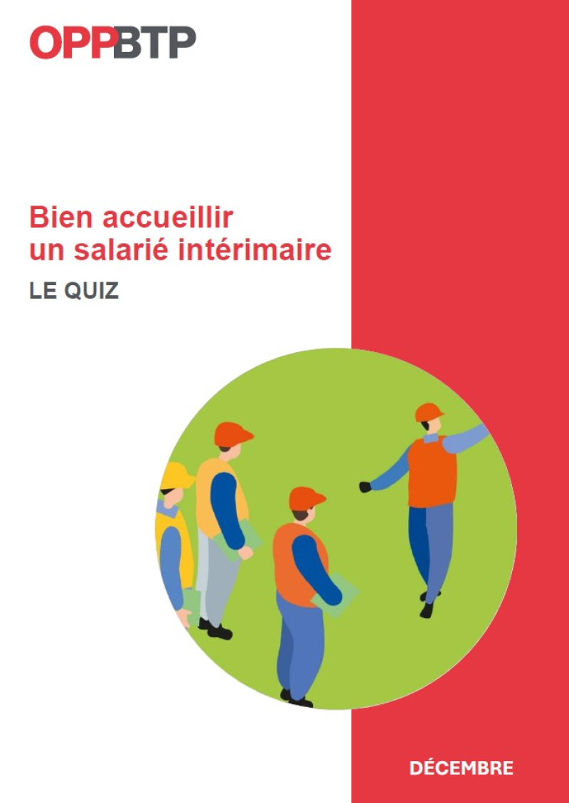 Quiz Accueil intérim - Kit d'animation sécurité