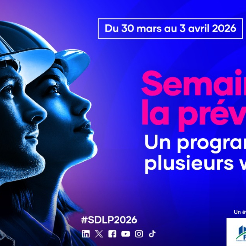 La Semaine de la Prévention revient du 30 mars au 3 avril 2026