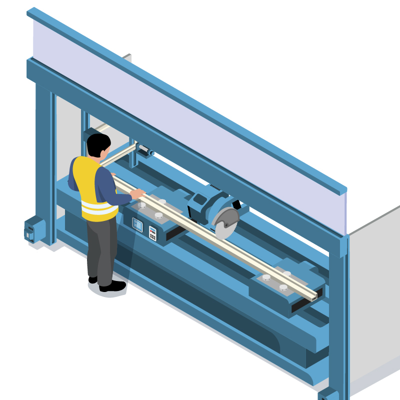 Fabrication de véranda modernisée avec des machines automatisées